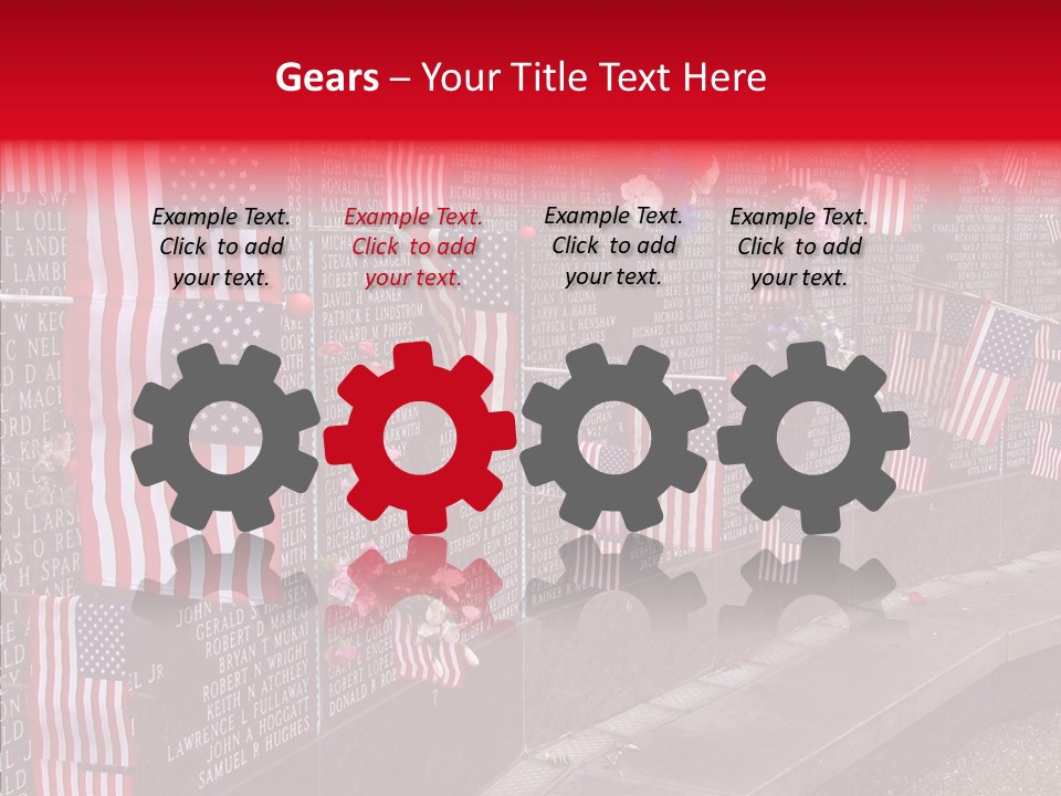 Elderly Hand Grandmother PowerPoint Template