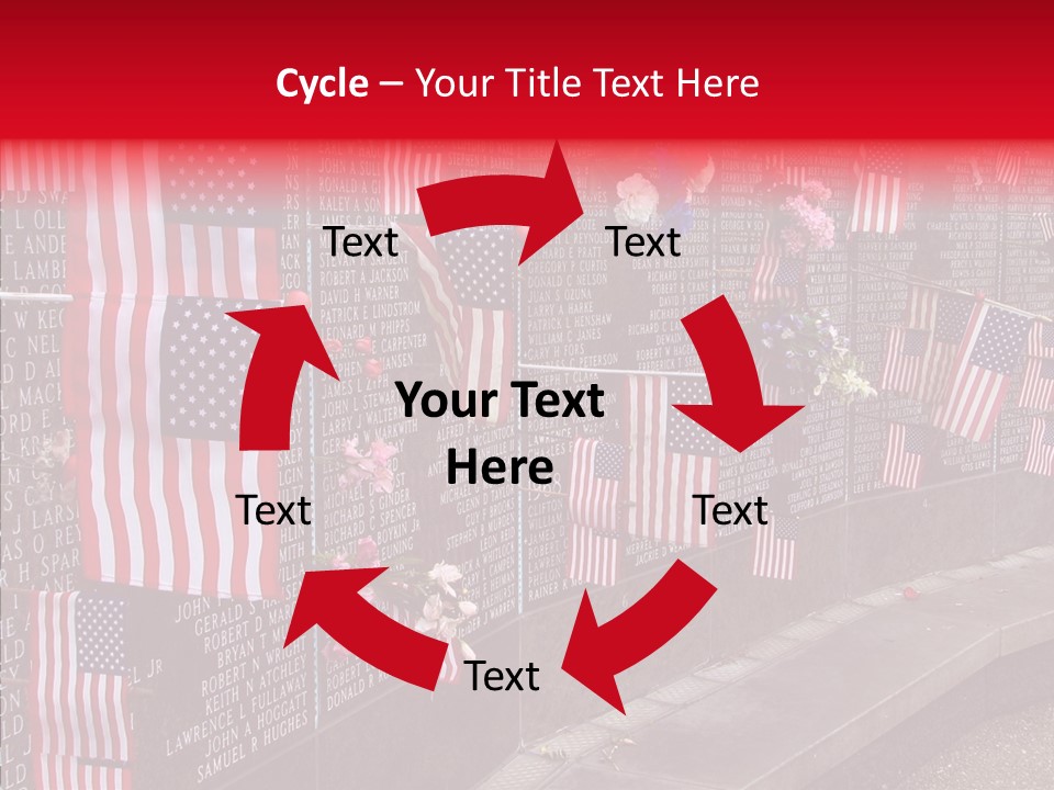 Elderly Hand Grandmother PowerPoint Template