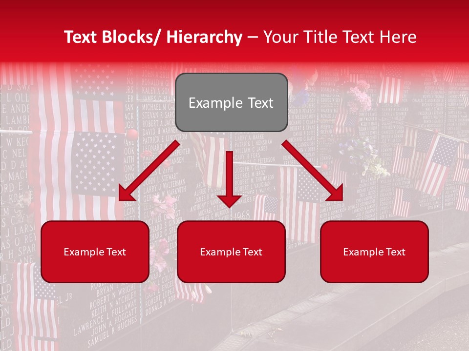 Elderly Hand Grandmother PowerPoint Template