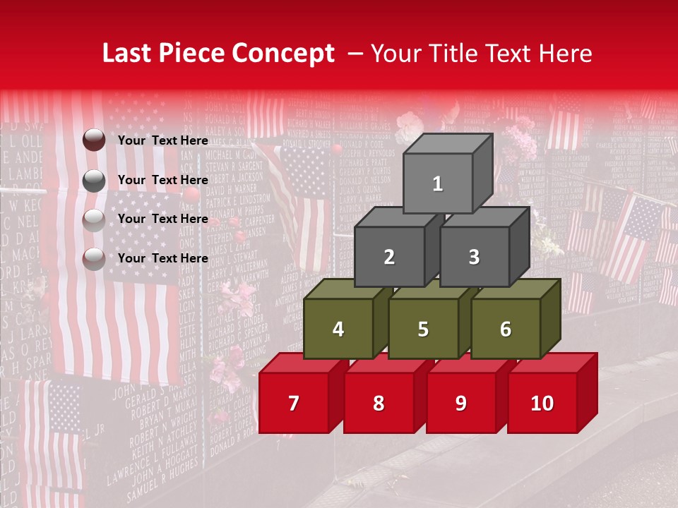 Elderly Hand Grandmother PowerPoint Template