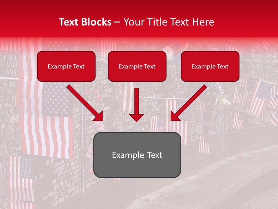 Elderly Hand Grandmother PowerPoint Template