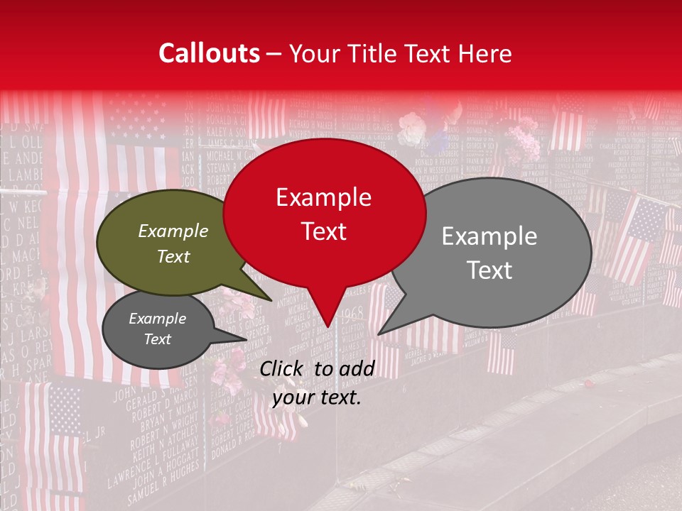 Elderly Hand Grandmother PowerPoint Template