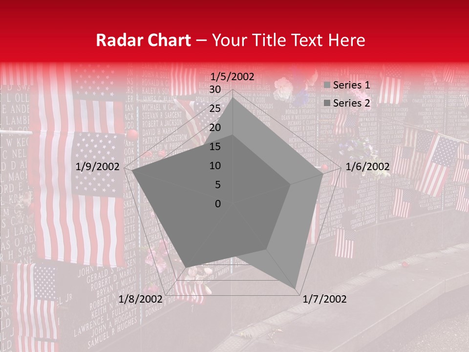 Elderly Hand Grandmother PowerPoint Template