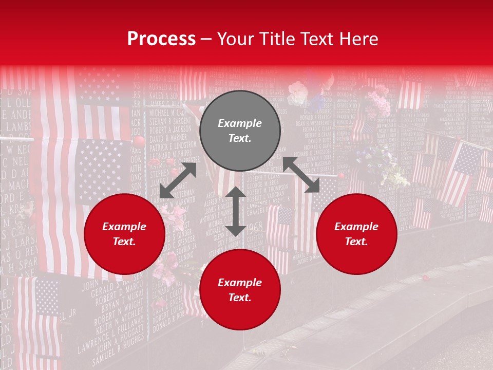 Elderly Hand Grandmother PowerPoint Template