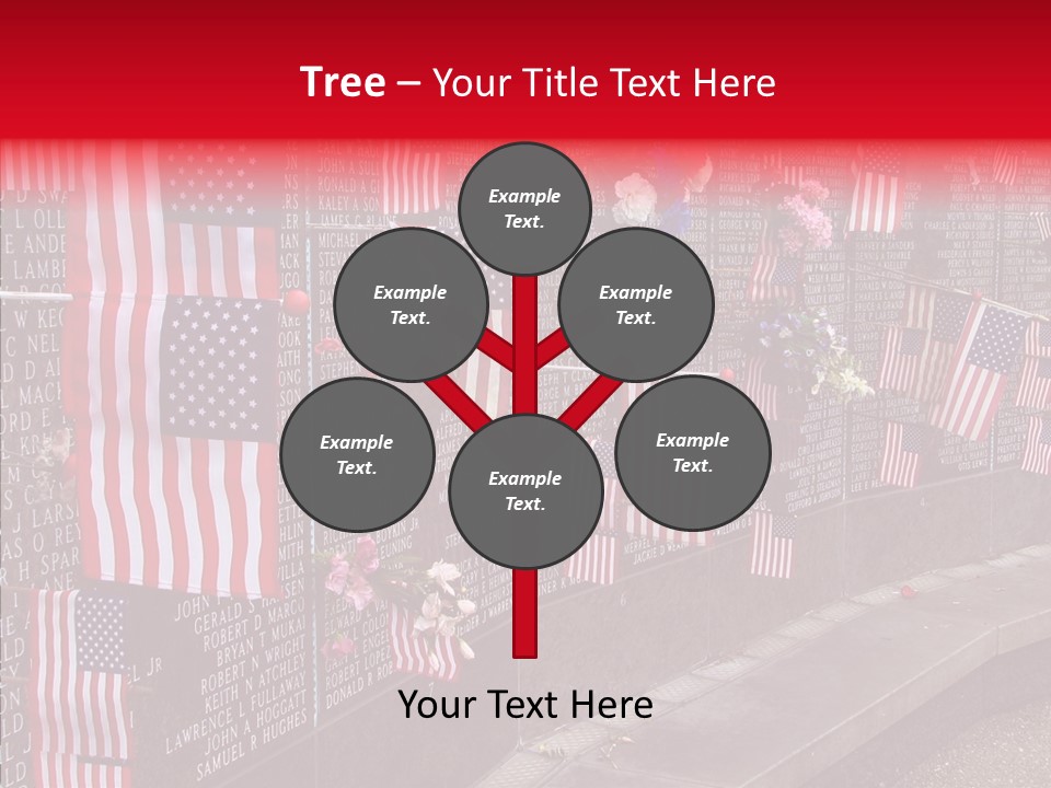 Elderly Hand Grandmother PowerPoint Template