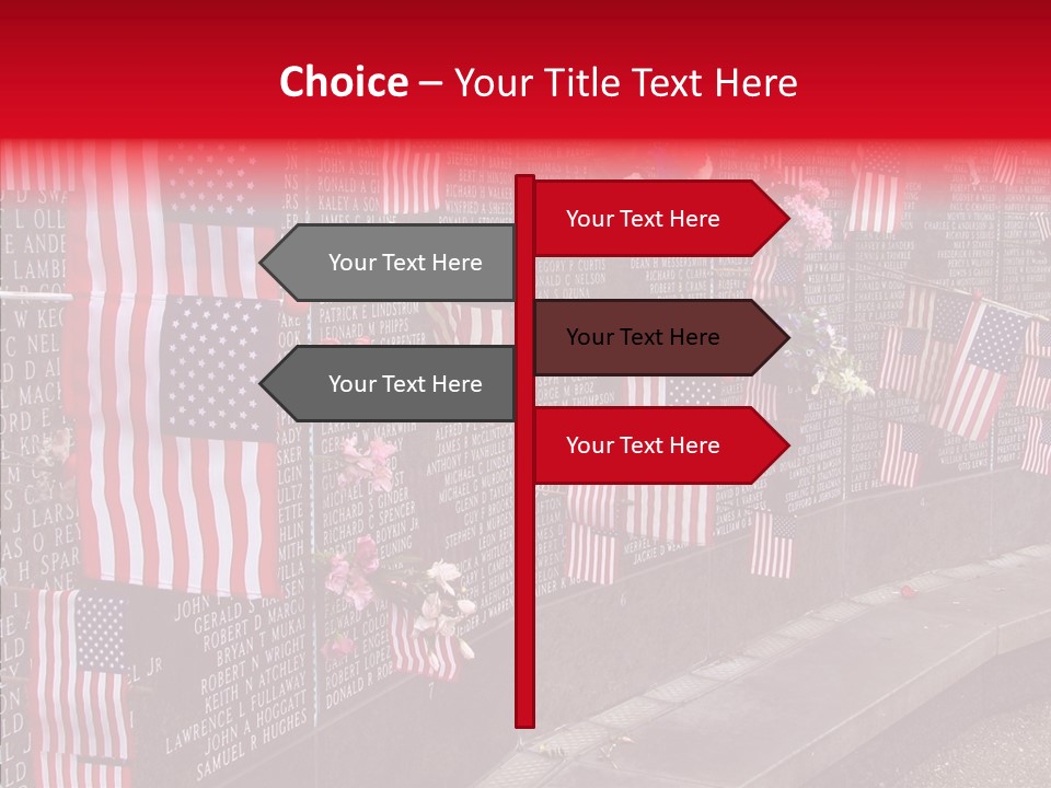 Elderly Hand Grandmother PowerPoint Template