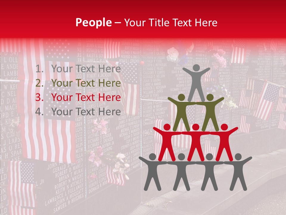 Elderly Hand Grandmother PowerPoint Template