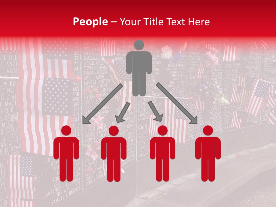 Elderly Hand Grandmother PowerPoint Template