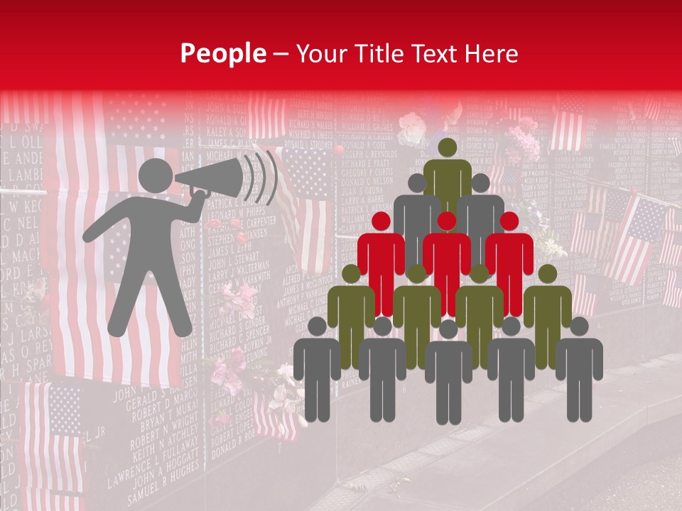 Elderly Hand Grandmother PowerPoint Template