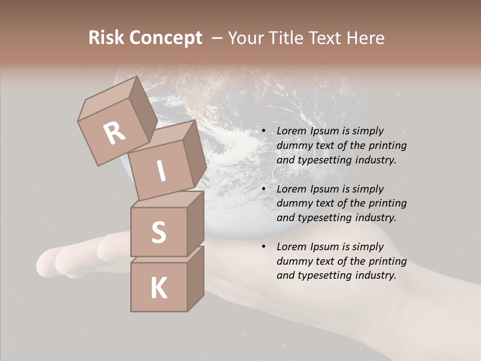 Touching Grandmother White Background PowerPoint Template