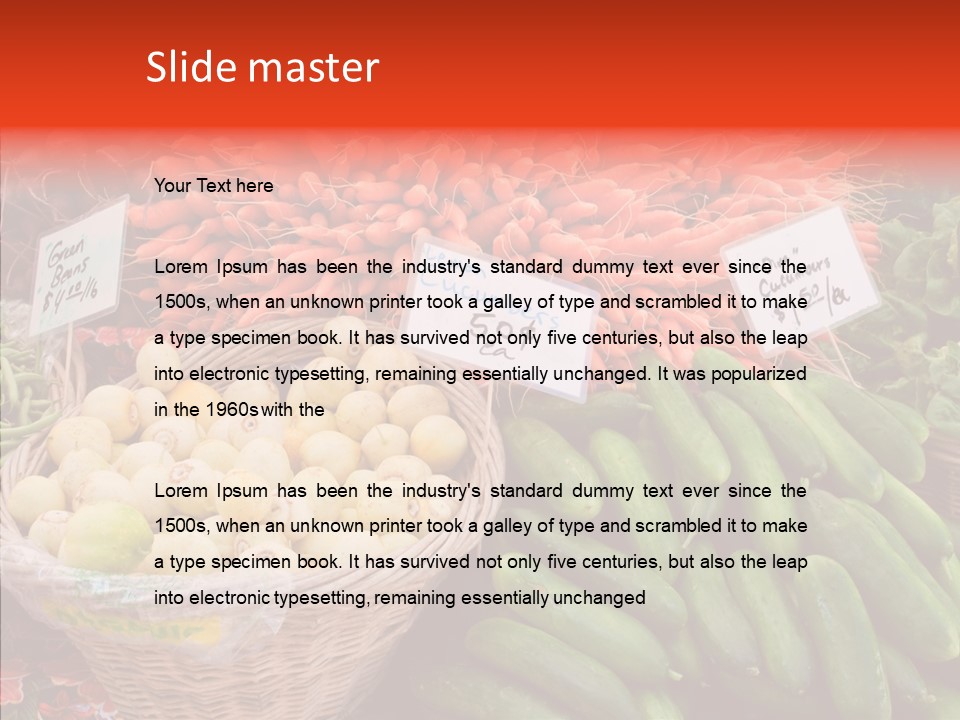 Senior  Female Touching PowerPoint Template