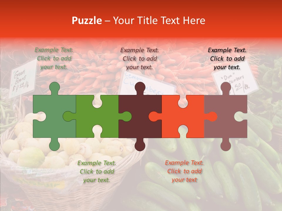 Senior  Female Touching PowerPoint Template