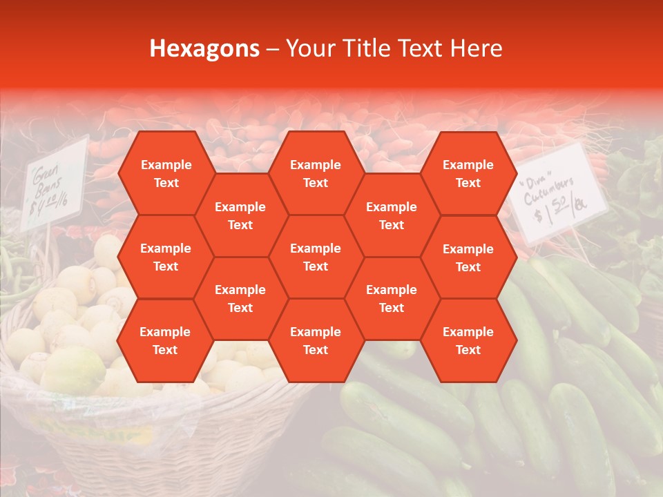 Senior  Female Touching PowerPoint Template