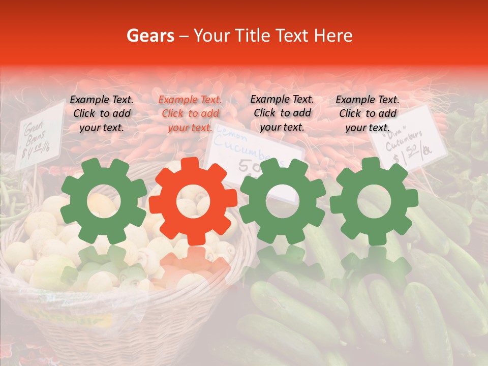 Senior  Female Touching PowerPoint Template