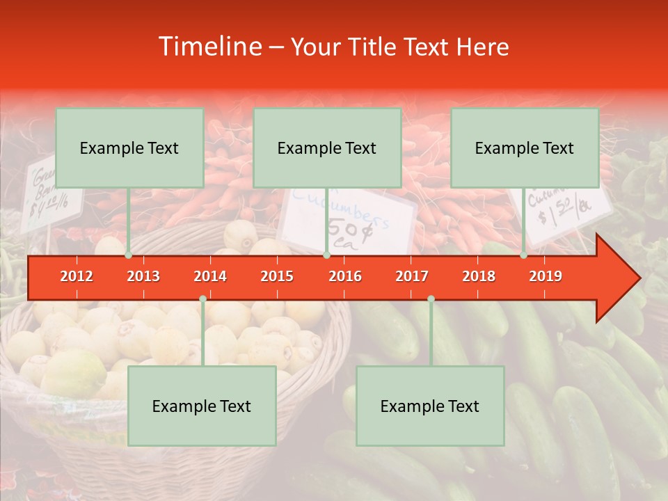 Senior  Female Touching PowerPoint Template