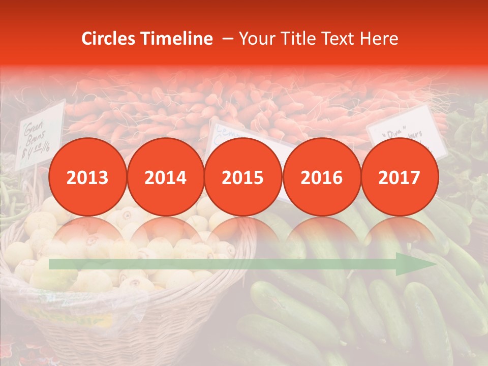 Senior  Female Touching PowerPoint Template