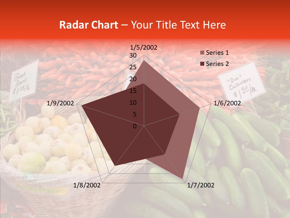 Senior  Female Touching PowerPoint Template