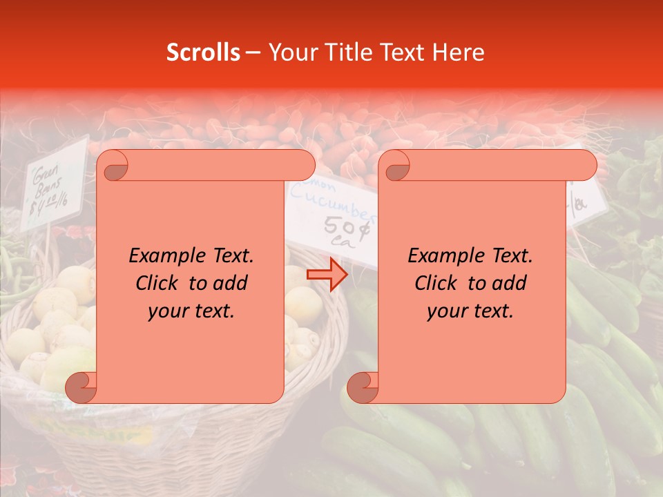 Senior  Female Touching PowerPoint Template