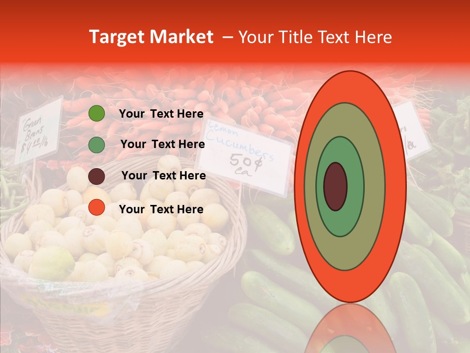 Senior  Female Touching PowerPoint Template