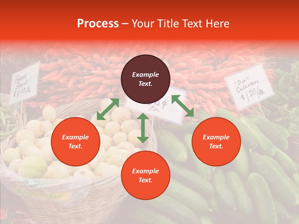 Senior  Female Touching PowerPoint Template