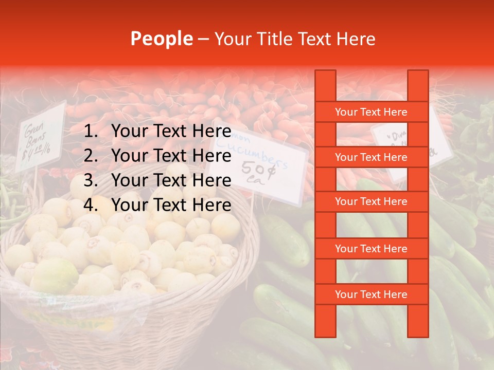 Senior  Female Touching PowerPoint Template