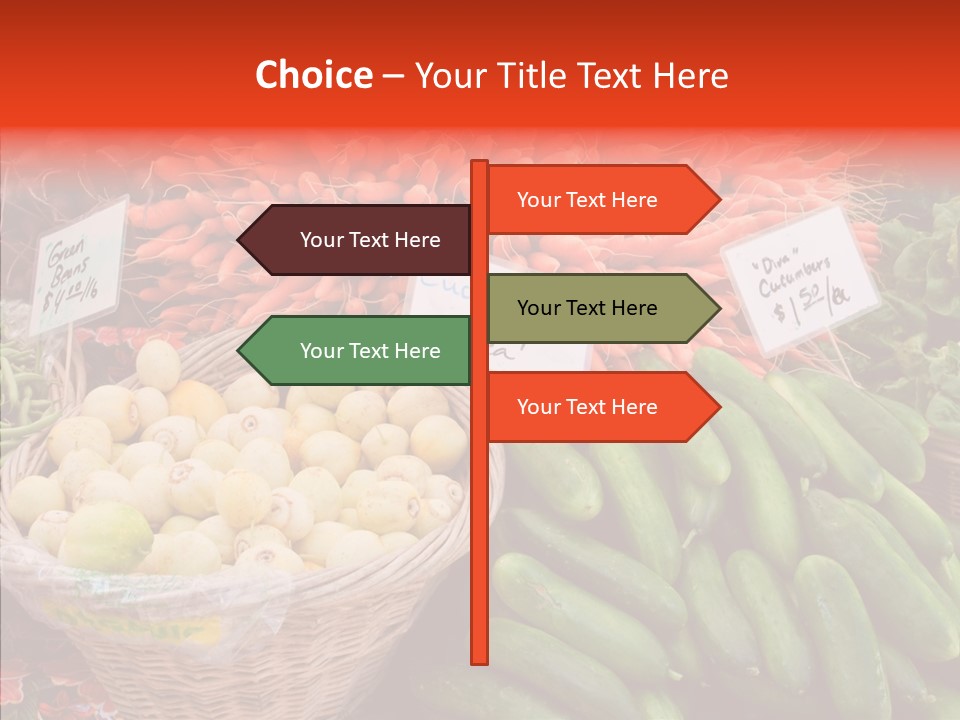 Senior  Female Touching PowerPoint Template