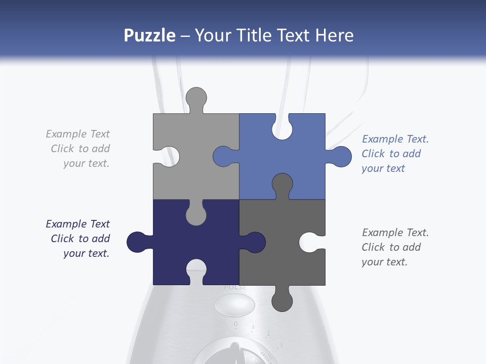 Caregiver Grandmother Holding Hands PowerPoint Template