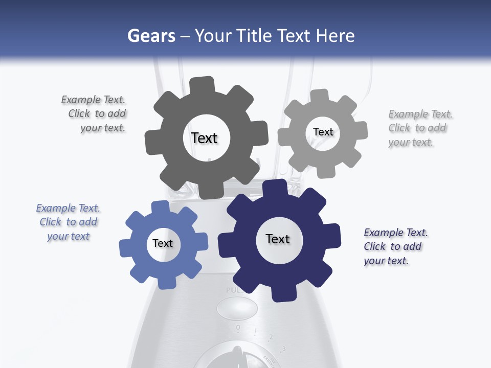 Caregiver Grandmother Holding Hands PowerPoint Template