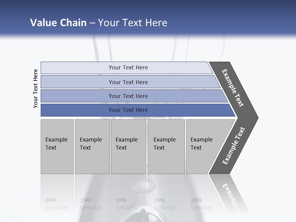 Caregiver Grandmother Holding Hands PowerPoint Template