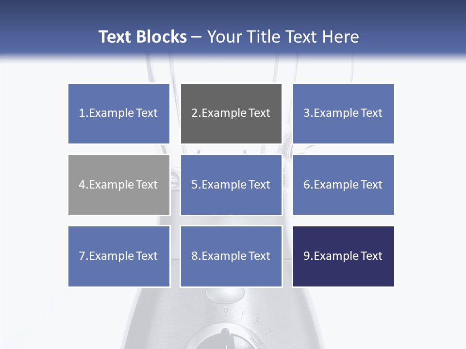 Caregiver Grandmother Holding Hands PowerPoint Template