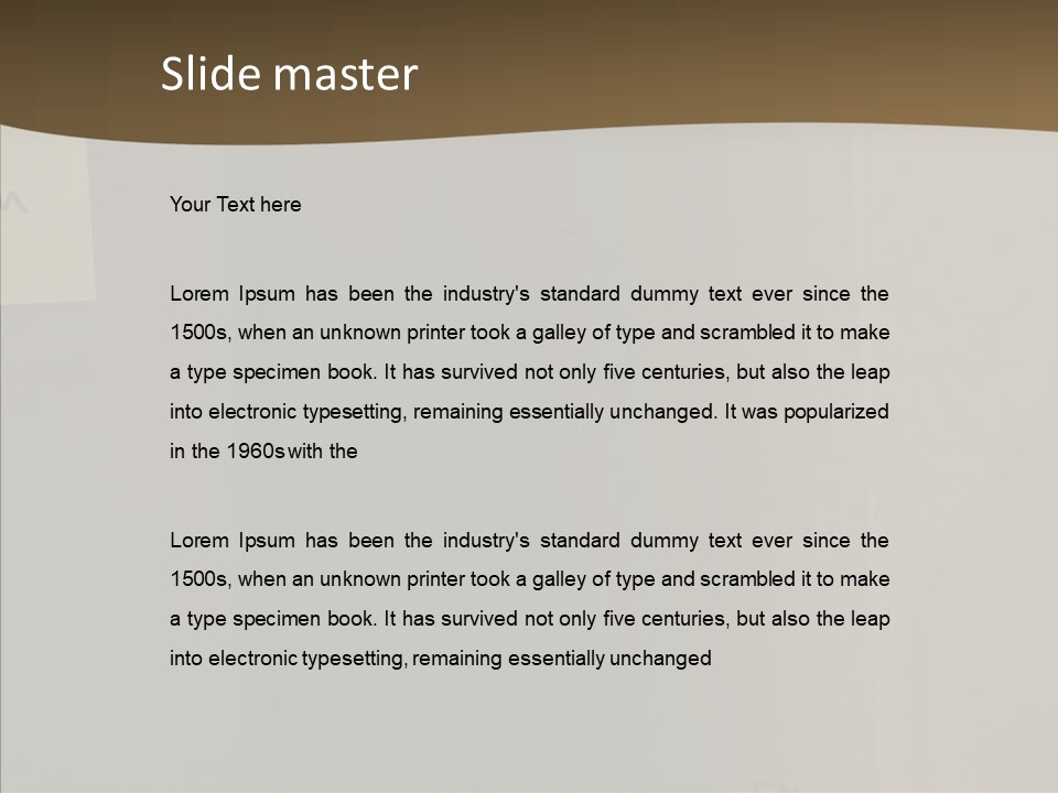 Senior  Touching  PowerPoint Template