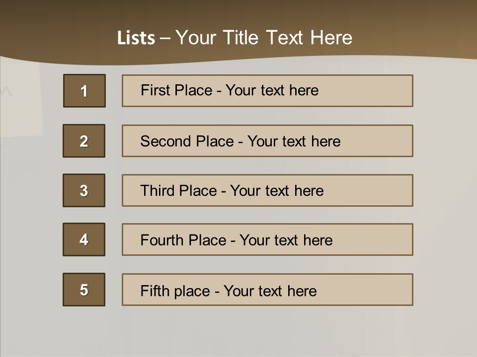 Senior  Touching  PowerPoint Template