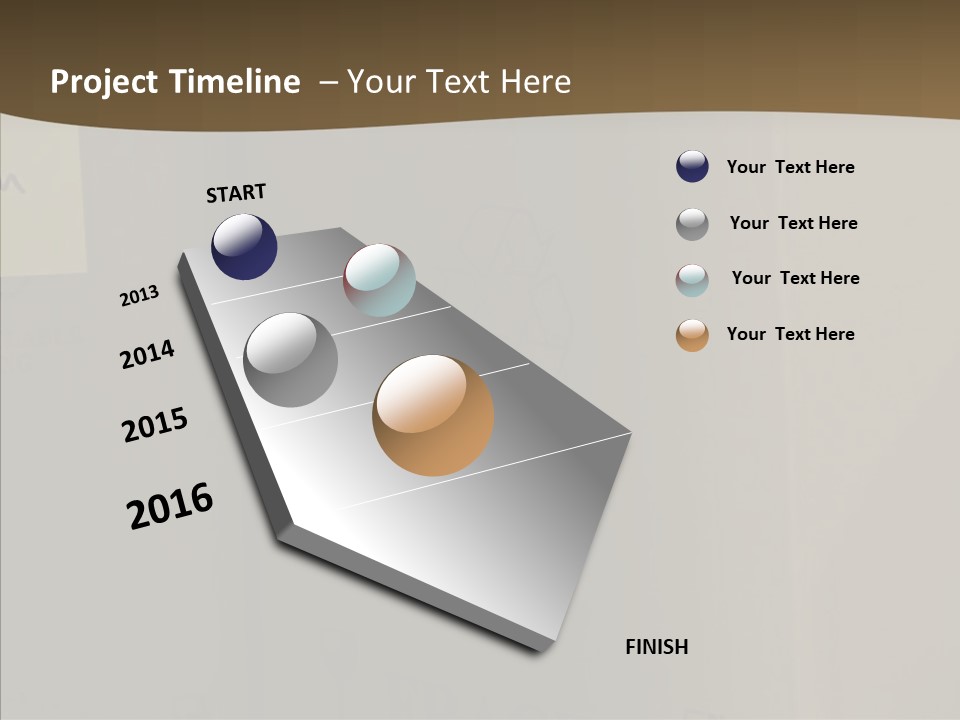 Senior  Touching  PowerPoint Template