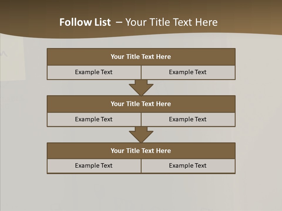 Senior  Touching  PowerPoint Template