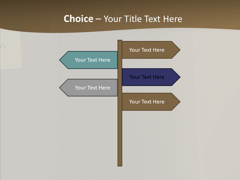 Senior  Touching  PowerPoint Template