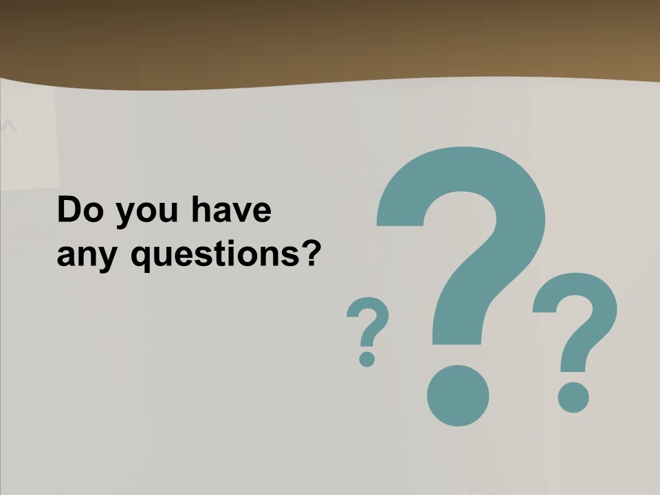 Senior  Touching  PowerPoint Template