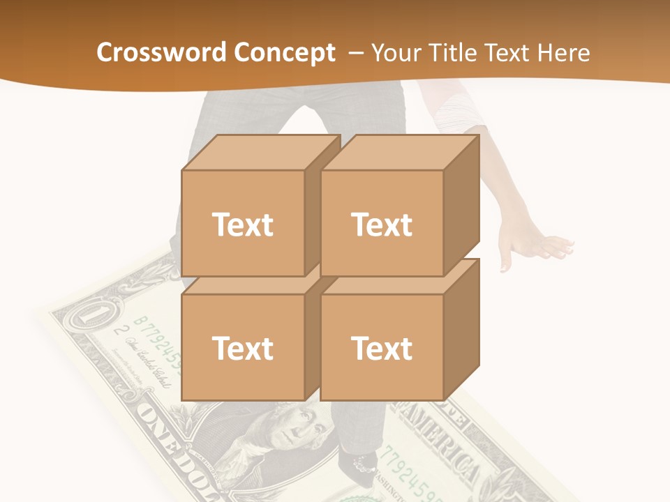 Old Holding Hands Elder PowerPoint Template