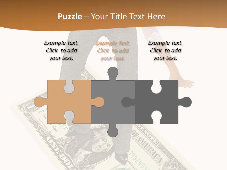 Old Holding Hands Elder PowerPoint Template