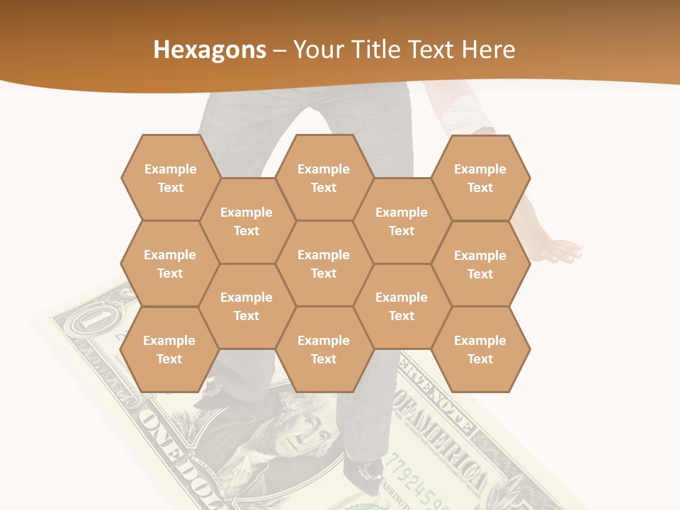 Old Holding Hands Elder PowerPoint Template