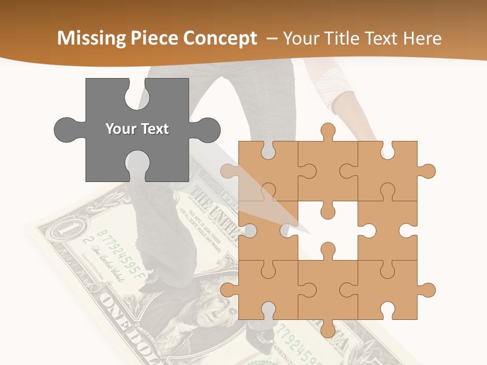 Old Holding Hands Elder PowerPoint Template