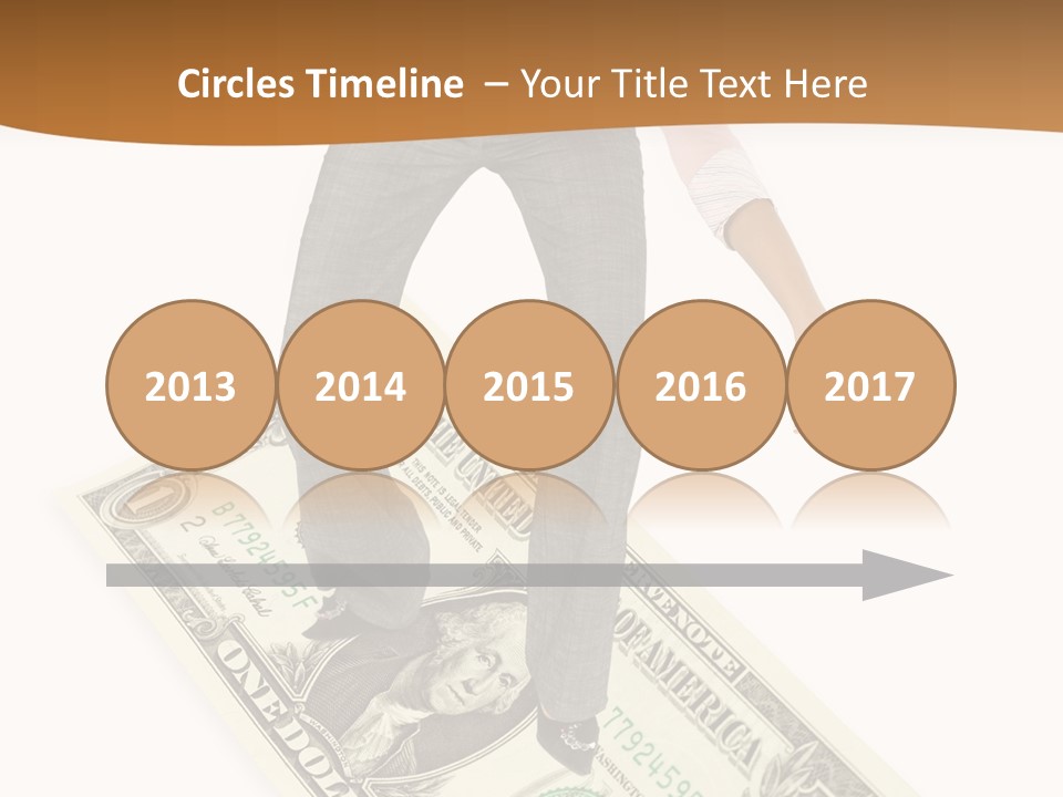 Old Holding Hands Elder PowerPoint Template