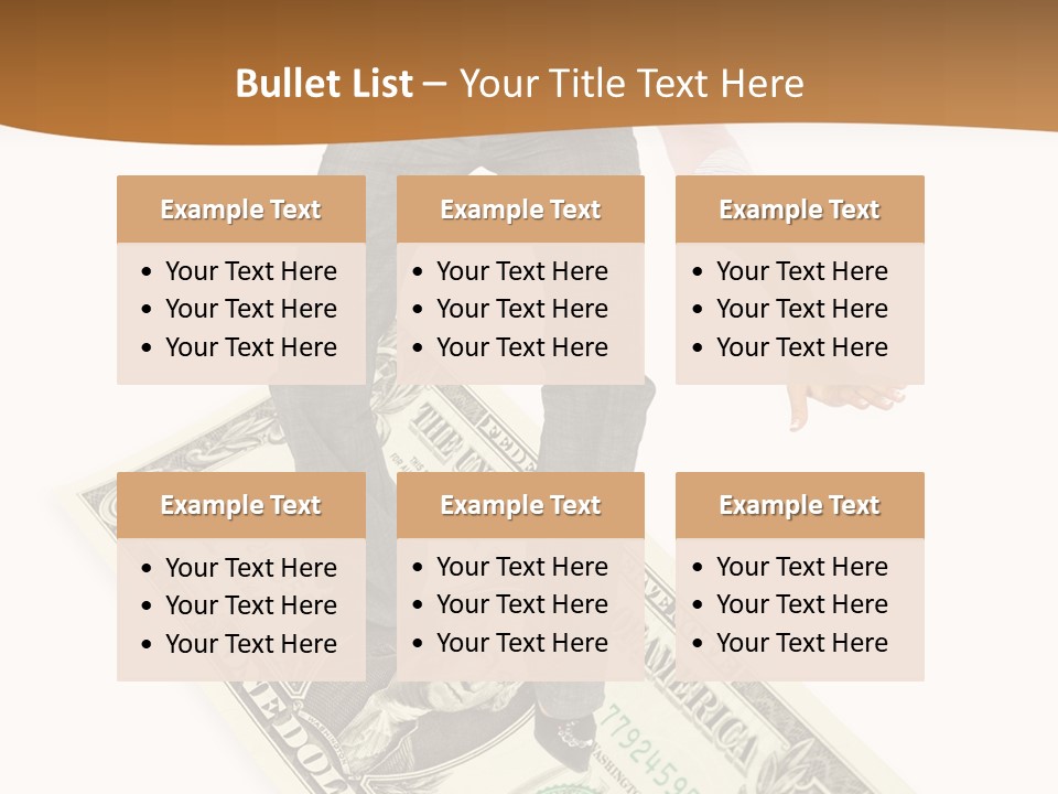 Old Holding Hands Elder PowerPoint Template