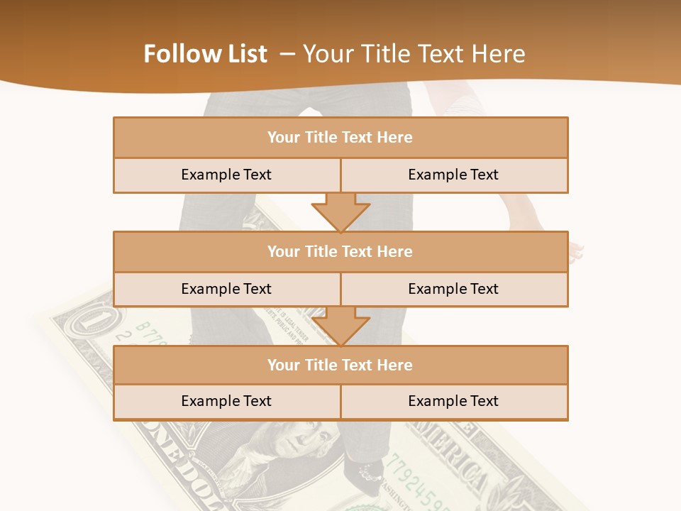 Old Holding Hands Elder PowerPoint Template
