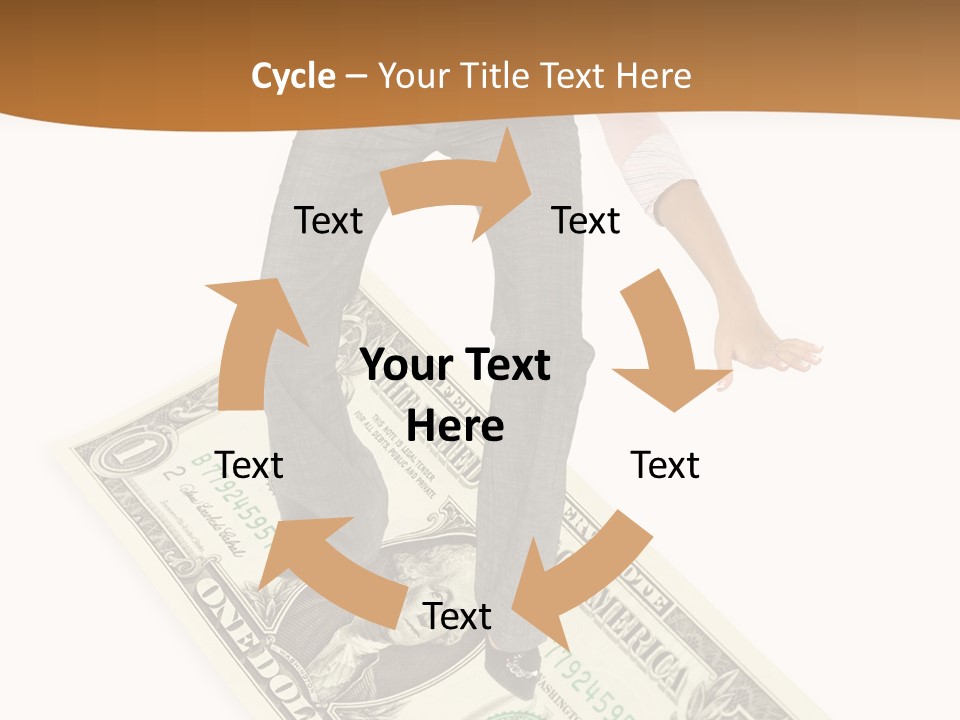 Old Holding Hands Elder PowerPoint Template