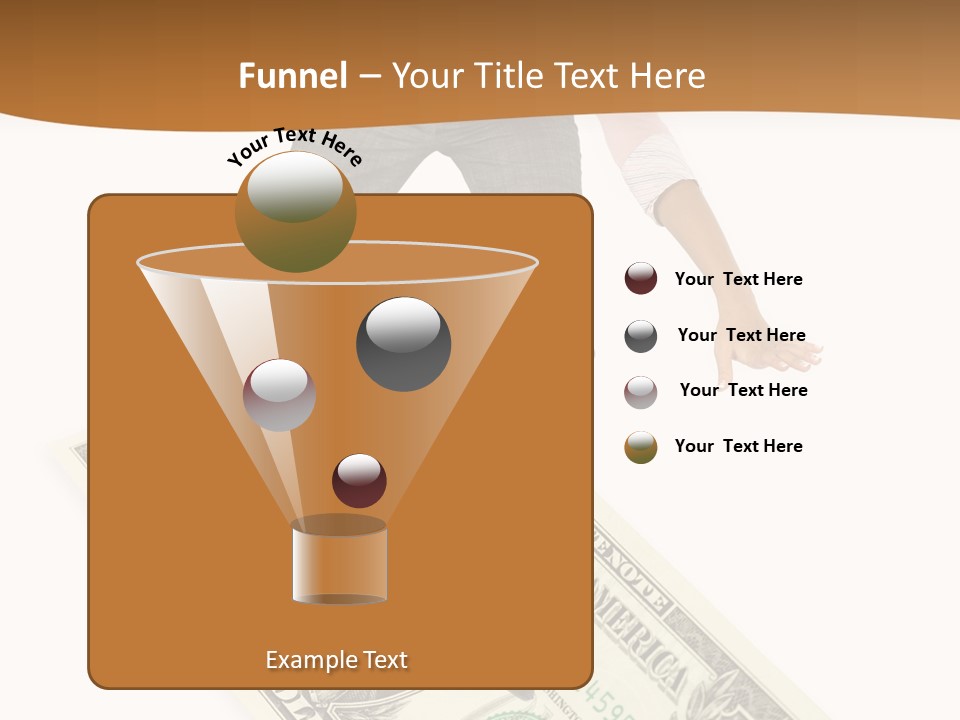 Old Holding Hands Elder PowerPoint Template