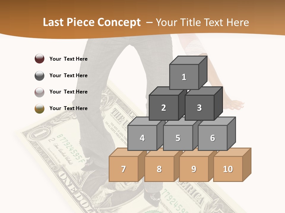 Old Holding Hands Elder PowerPoint Template