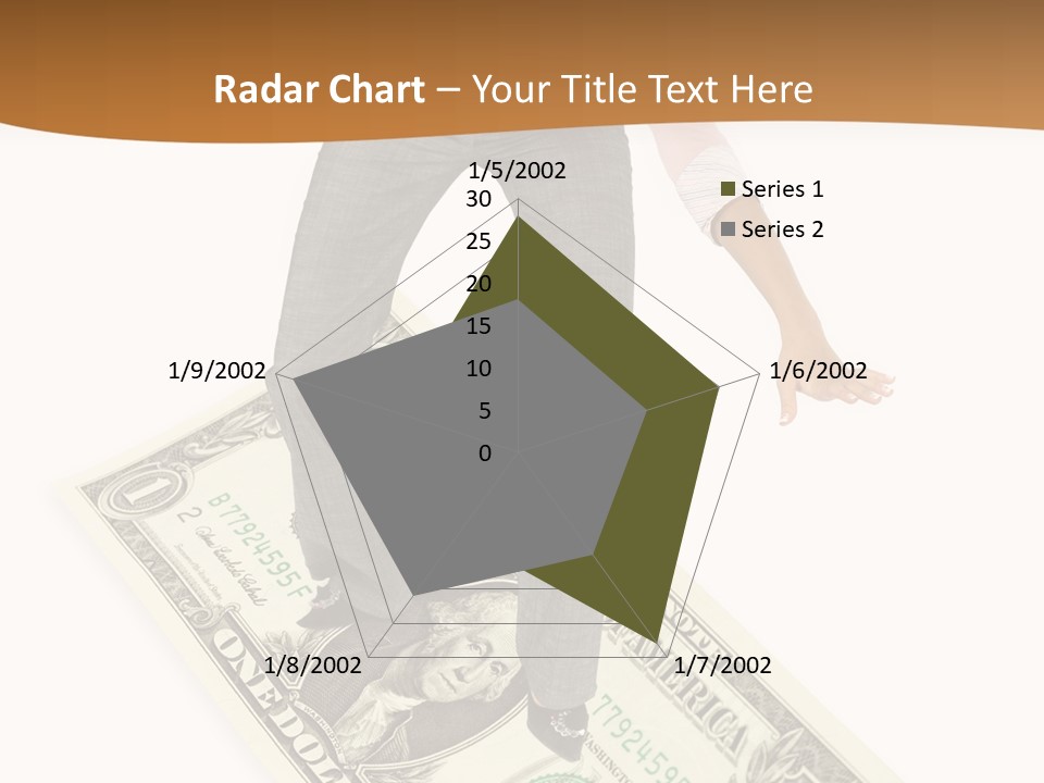 Old Holding Hands Elder PowerPoint Template