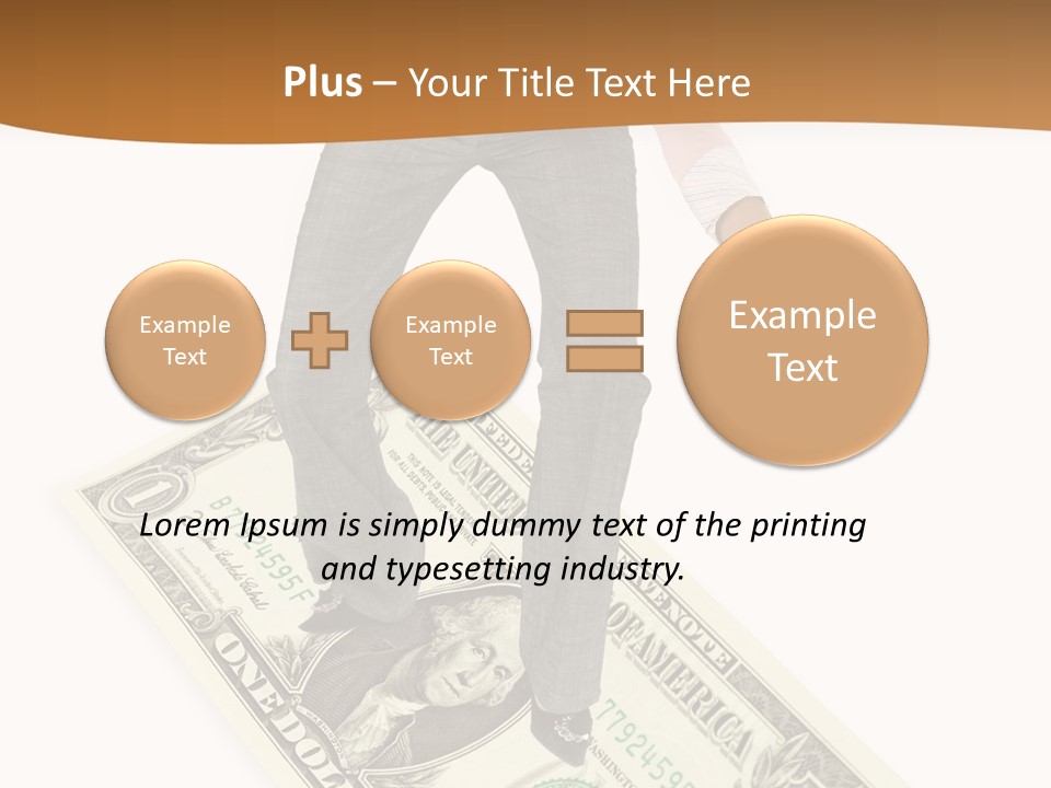 Old Holding Hands Elder PowerPoint Template