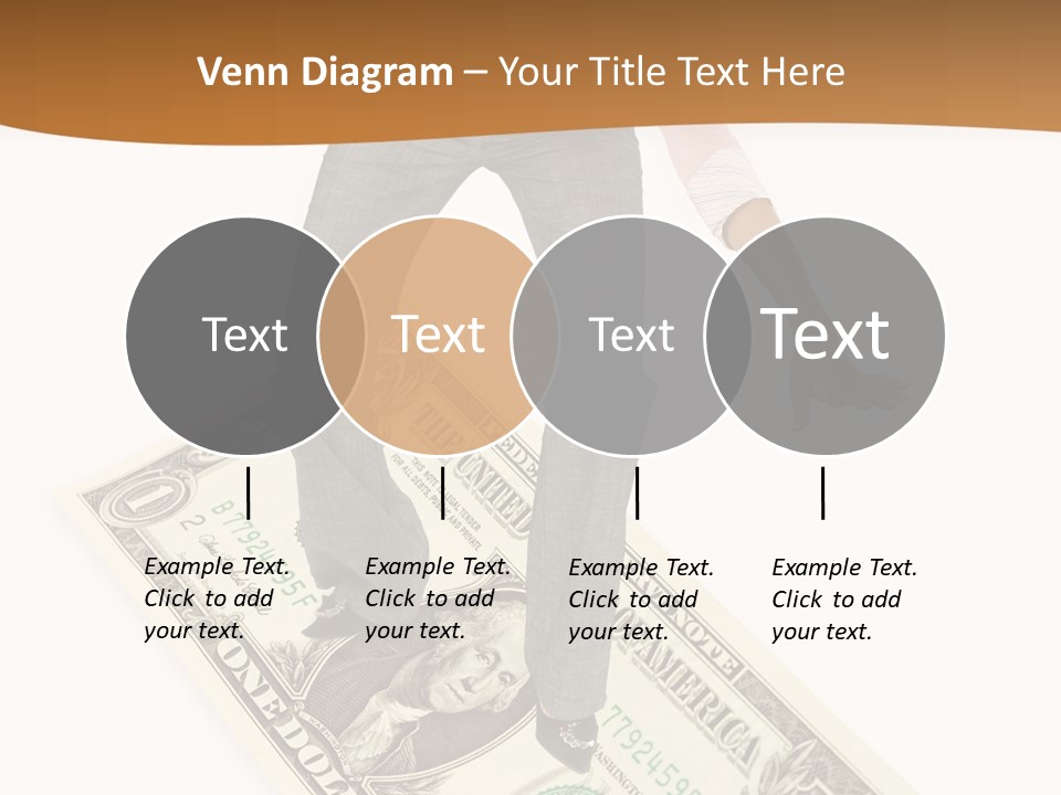Old Holding Hands Elder PowerPoint Template