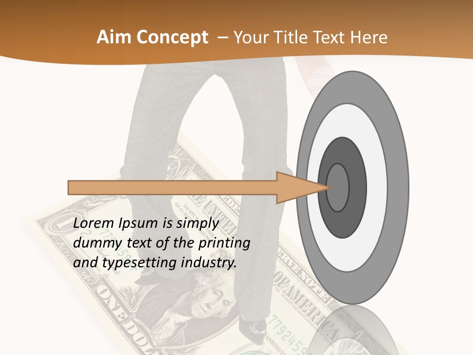 Old Holding Hands Elder PowerPoint Template